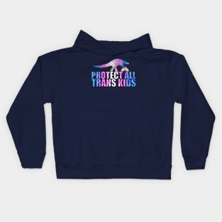 Protect Trans Kids Says The Pangolin Kids Hoodie